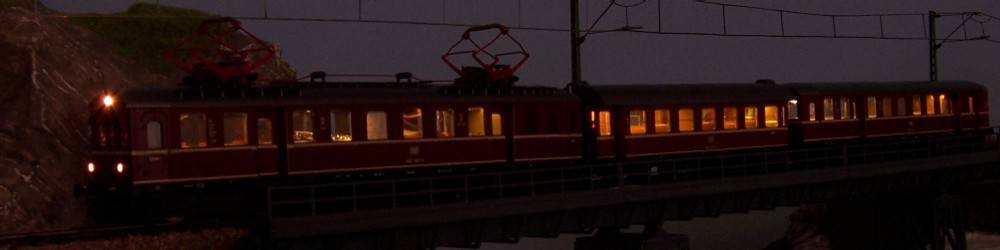 Stirnbeleuchtung Motorwagen